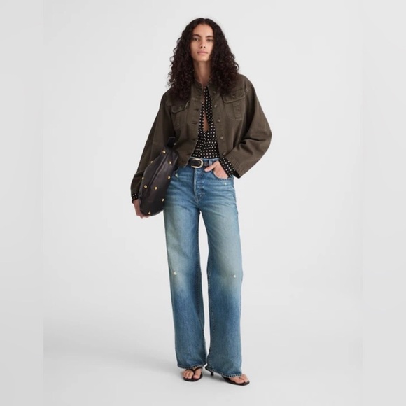 Madewell Denim - NEW Madewell The Low-Slung Baggy Jean Robertson Wash Rigid Size 28 NWOT